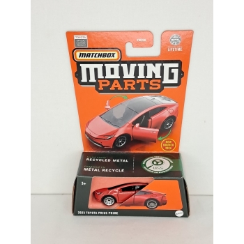 Matchbox 1:64 Moving Parts - Toyota Prius Prime 2023 red